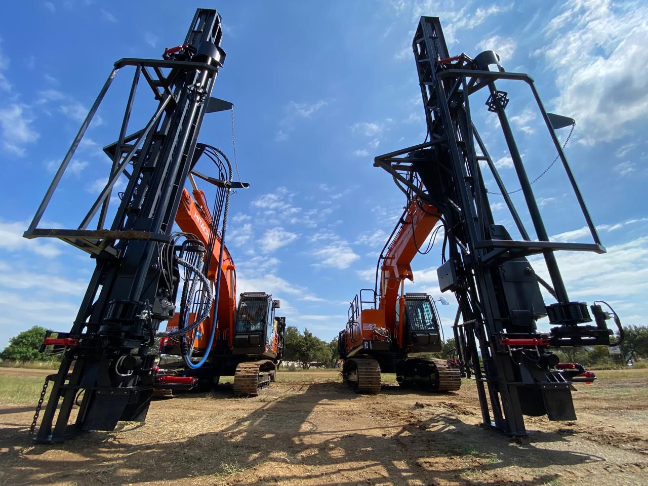 NEW - excavator mounted blast hole drills - Image 2